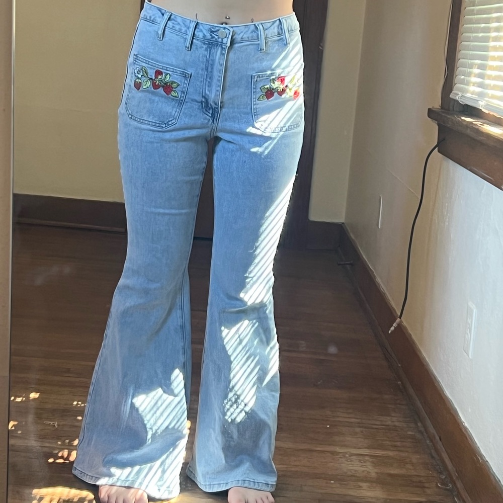 Strawberry short cake jeans